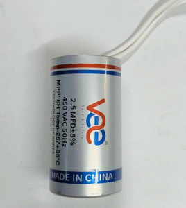 2.5 UF Ceiling Fan Capacitor