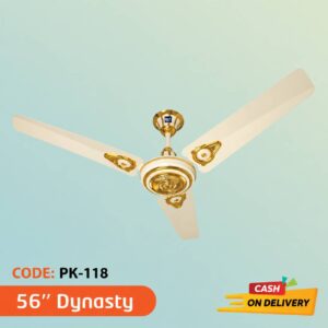 PAK 56" DYNASTY CEILING FAN (OFF WHITE)